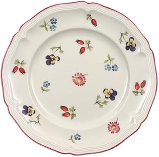 Villeroy & Boch Petite Fleur Bread Plate, 17 cm, Premium Porcelain, White/Colourful