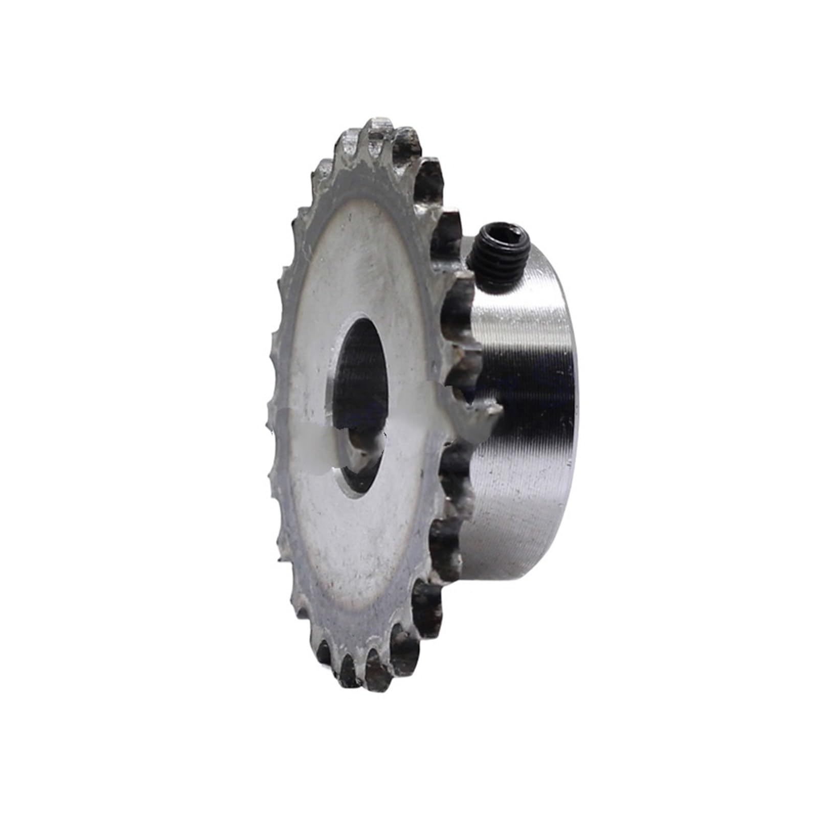 Bevel Gear Pinion Hardware Mechanical 15-30Teeth 04C Chain Gear 45# Steel Bore 10mm Industrial Sprocket Wheel M5 Screw Holes Motor Chain Drive Sprocket Pitch 6.35mm(21 Teeth)