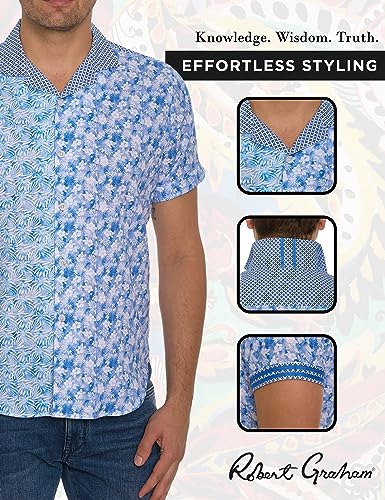 Image of Robert Graham Men's Fontana Short-Sleeve Button-Down Shirt