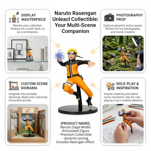 Image of Naruto Fire Ball Action Figure 18CM Anime Collectible PVC Statue with Dynamic Pose for Desk Decor, Display Shelf, Gaming Room & Birthday Gift for Anime Fans (Naruto Fire Ball)