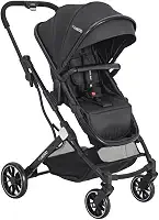 Carrinho de Bebê Zig Zag Preto - Kiddo