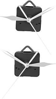 Uonlytech 2 Peças Relógio Movimento Bateria Kit Stropping Acessórios Esportivos Peças De Reparo De Relógio De Parede Mecanismo De Relógio Peças De Relógio De Plástico Acessório De Relógio