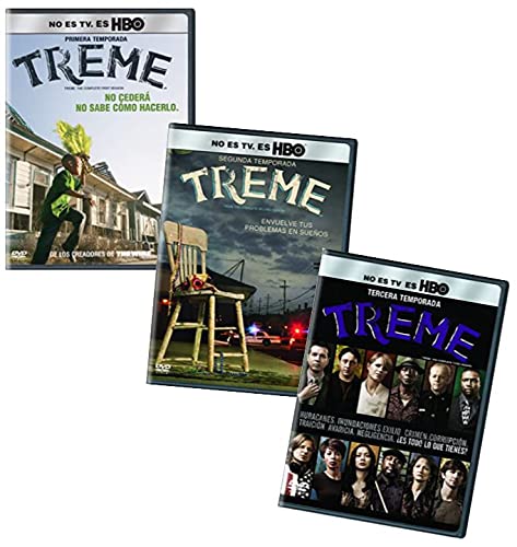 Treme: The First Three Seasons DVD Collection – The Complete First, Second & Third Seasons HBO TV Series (Seasons 1 / Season 2 / Season 3) [Region 1, Spanish Artwork]