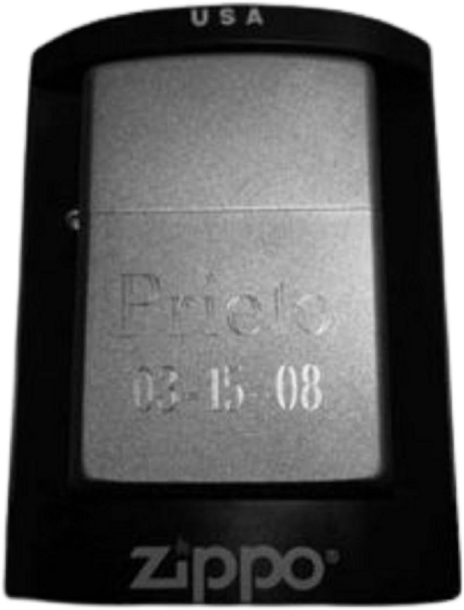 Zippo 2PCS Personalized Stain Zippo Lighter Wedding Groomsmen Gifts