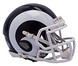 Riddell NFL Los Angeles Rams Helmet Mini VSR4Helmet Replica Mini VSR4 Style, Team Colors, One Size