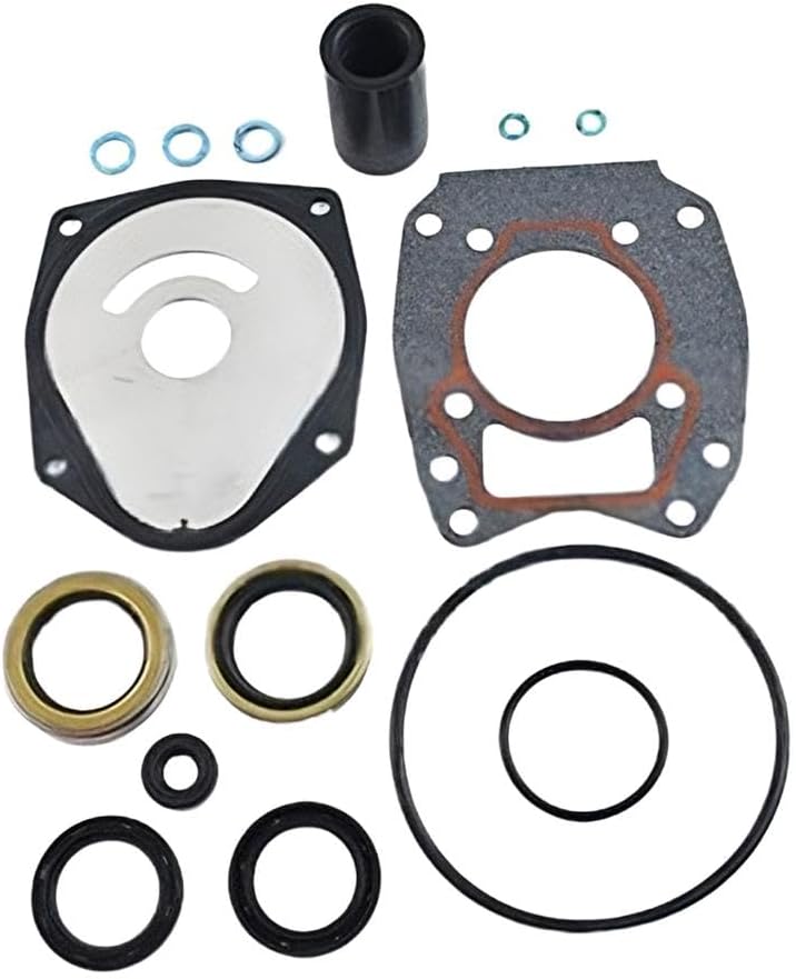 Rareelectrical Gearcase Seal Kit Compatible With 1991-2007 Mercury Mariner Force 50Hp 60Hp 75Hp 90Hp 115Hp 125Hp 3-4 Cyl Replaces 26-43035A4 S18-2626 87590
