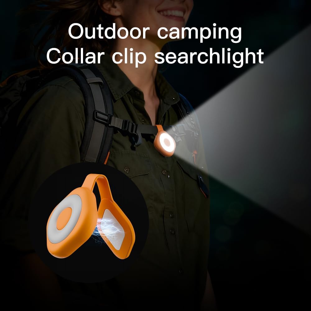 Running Lights for Runners, Magnetic Clip On Rechargeable 6 Modes