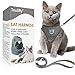 Katzengeschirr,Katzengeschirr Ausbruchsicher,Cat Harness,Katzengarnitur,Verstellbare Geschirr für kleine Katze und Hunde,Escape Proof Cat Harness Set mit Leinen,Ausbruchsicher Verstellbar (M)