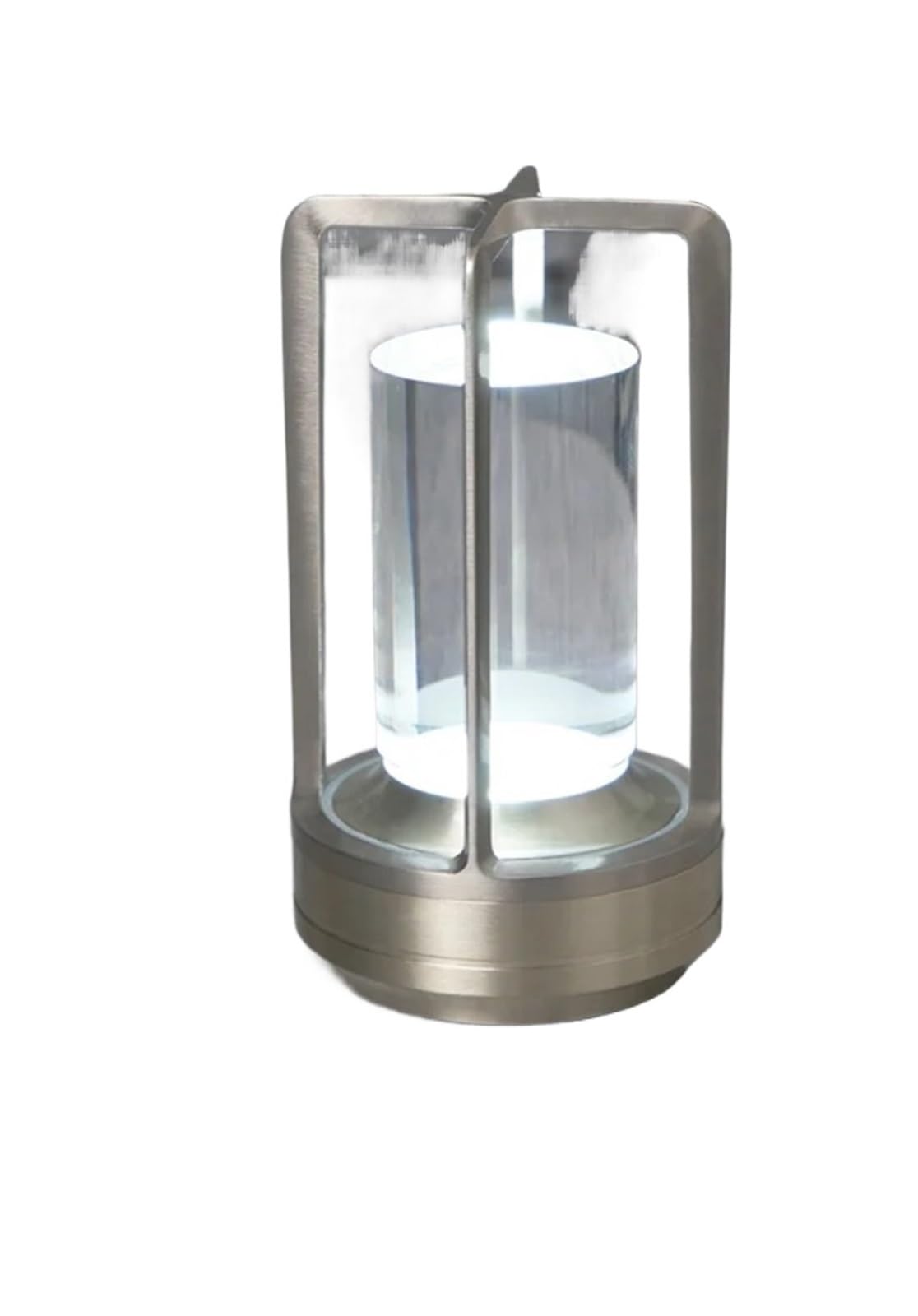 CKAFZMYJQBT Aluminum Crystal Lamp Echargeable Touch Night Light LED Bedroom Bedside Table Lamp for Restaurant Hotel Bar Bedroom Decor Light