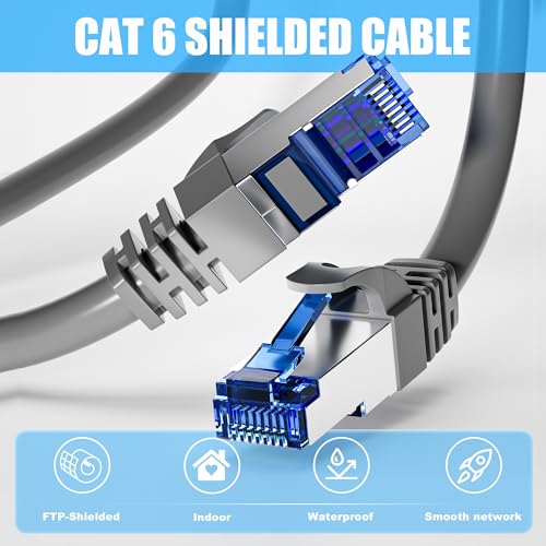 Câble Ethernet extérieur résolvant les déconnexions dues à l'humidité