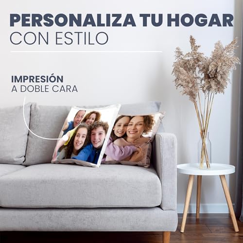 Variante de LolaPix cojines personalizados con fotos 40x40 cm