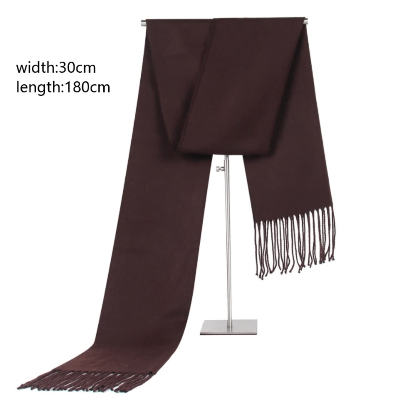 Sciarpe Sciarpa Autunno Inverno Sciarpa Di Cashmere Tinta Unita Scialle Morbido Avvolge Sciarpa Di Lana Calda Sciarpe da donna