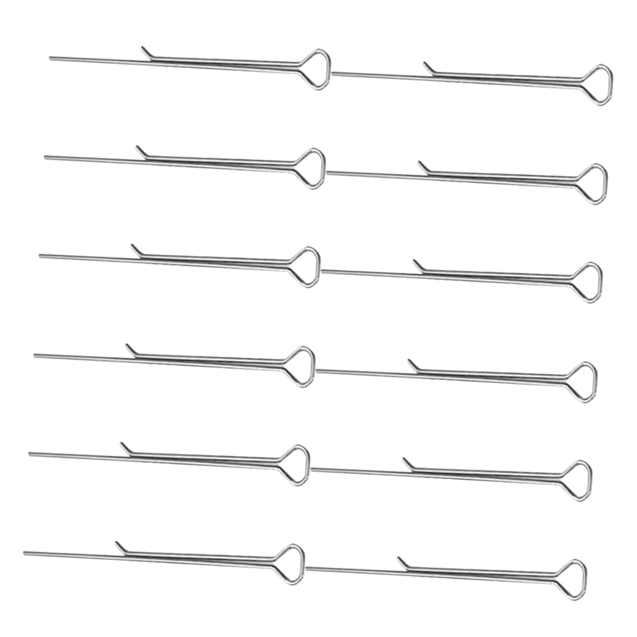 MUCKLILY 12pcs Metal Wick Clip for Candle Making Steel Wick Holders DIY Candle Accessory Set