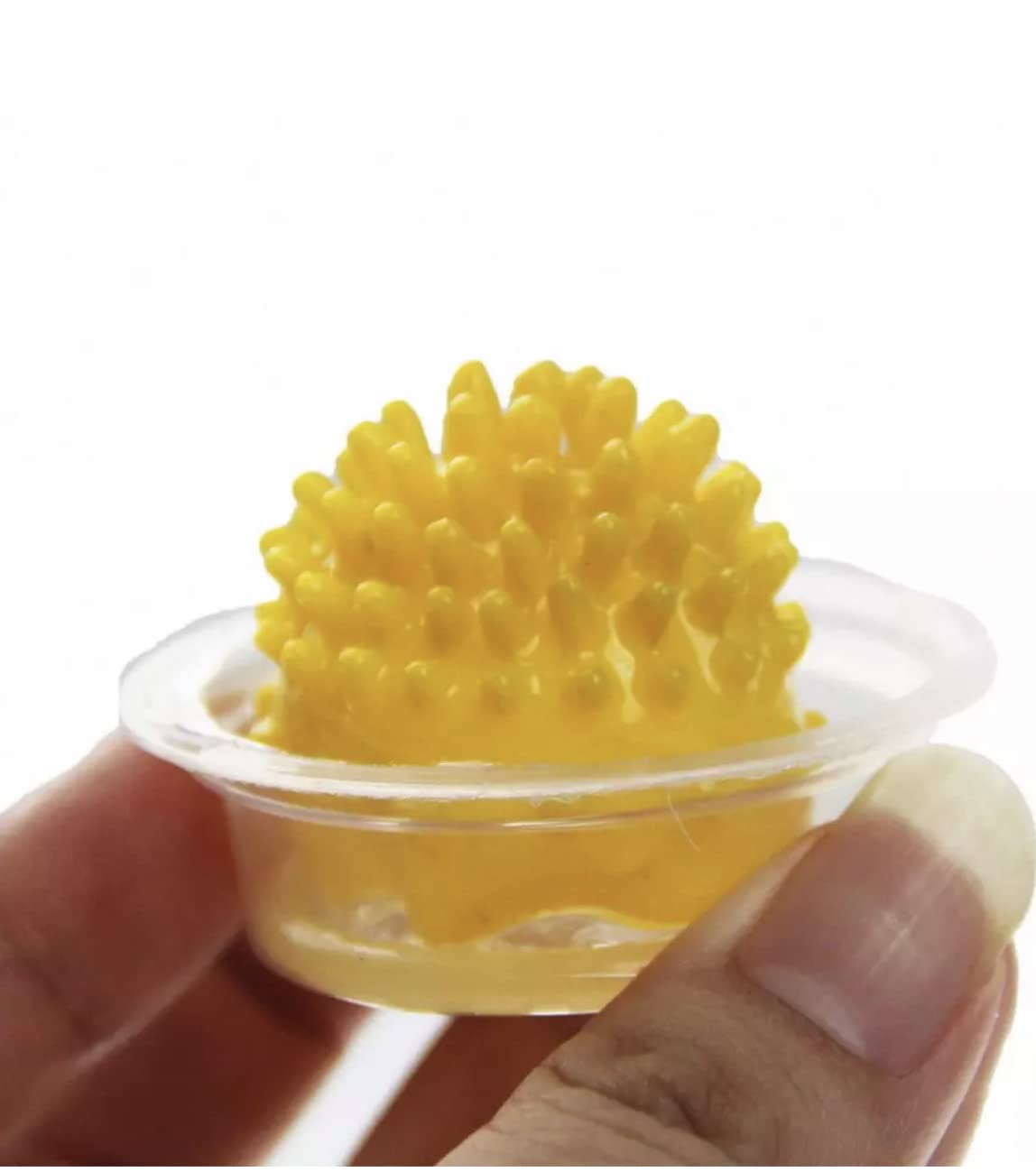 OSQUI Extra Dotted Long Ribbed Spike Climax Control Funny Flower Condoms for Men Pack of 3