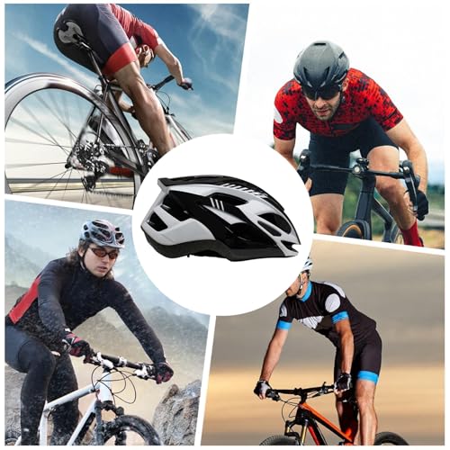 Casco de ciclismo compacto contra impactos con barbijo regulable 5