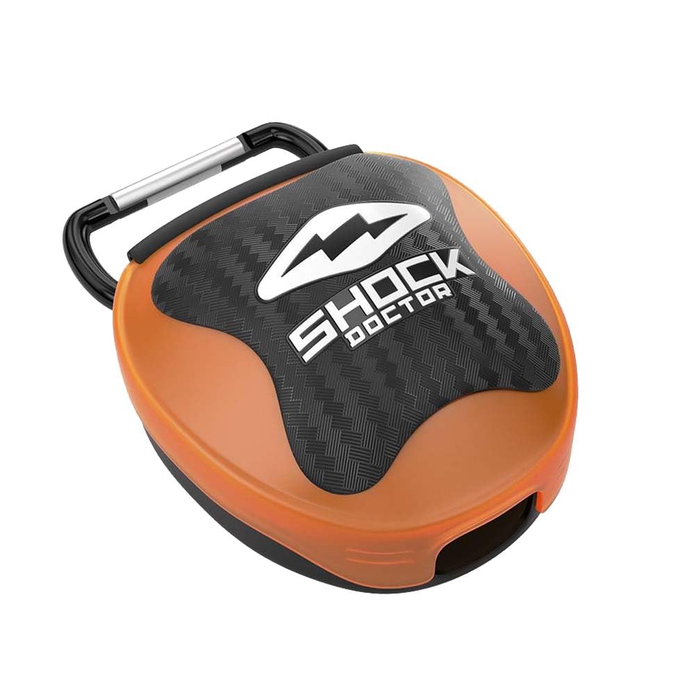 Shock Doctor Mouth Guard Case, Ventilated, Universal Storage for Mouthguard, Adult & Youth Sizes