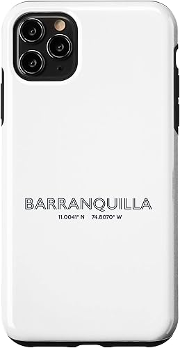 Miniatura 4 de iPhone XR Colombia City Coordinates - Funda Barranquilla