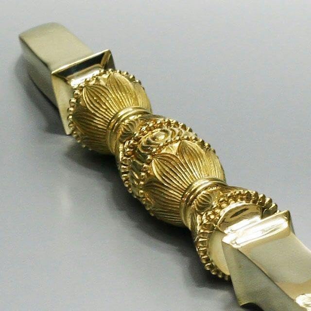 香合鳥井 木彫り 牡丹 唐草 古い丸香合 お茶道具 古美術 時代物 骨董