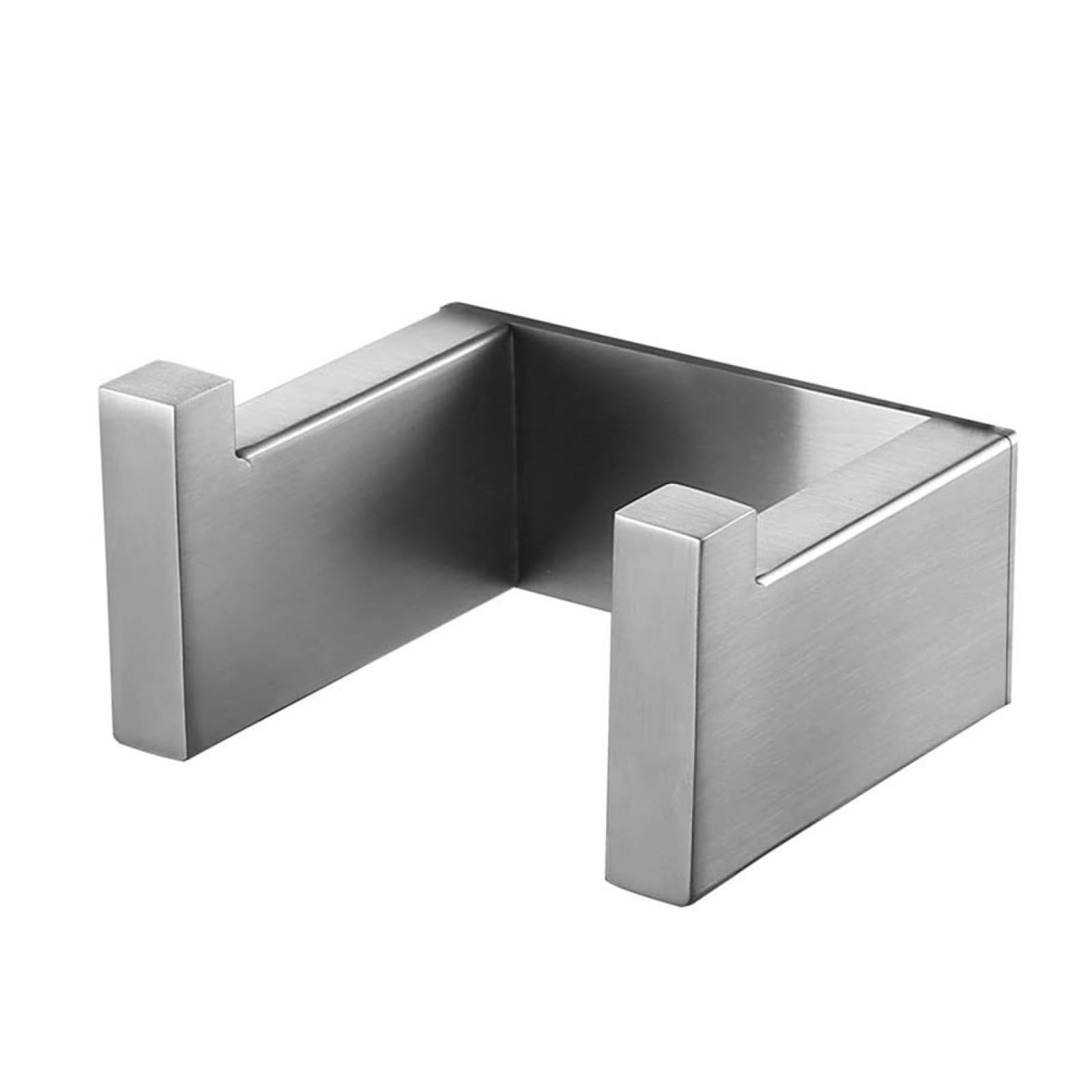 DOITOOL 2 Piezas Gancho para colgar ropa individual sin clavos para baño enganches pared gancho de pared colgador de puerta colgador de estilo moderno muro percha sencilla ganchos de baño