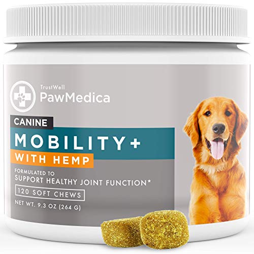 Trustwell PawMedica Glucosamine for Dogs, Joint Care Chews for Dogs, Canine Mobility Support