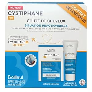 Cystiphane Haar- En Nagelverpakking 120 Pillen + Shampoo Tegen Haarverlies 100 Ml