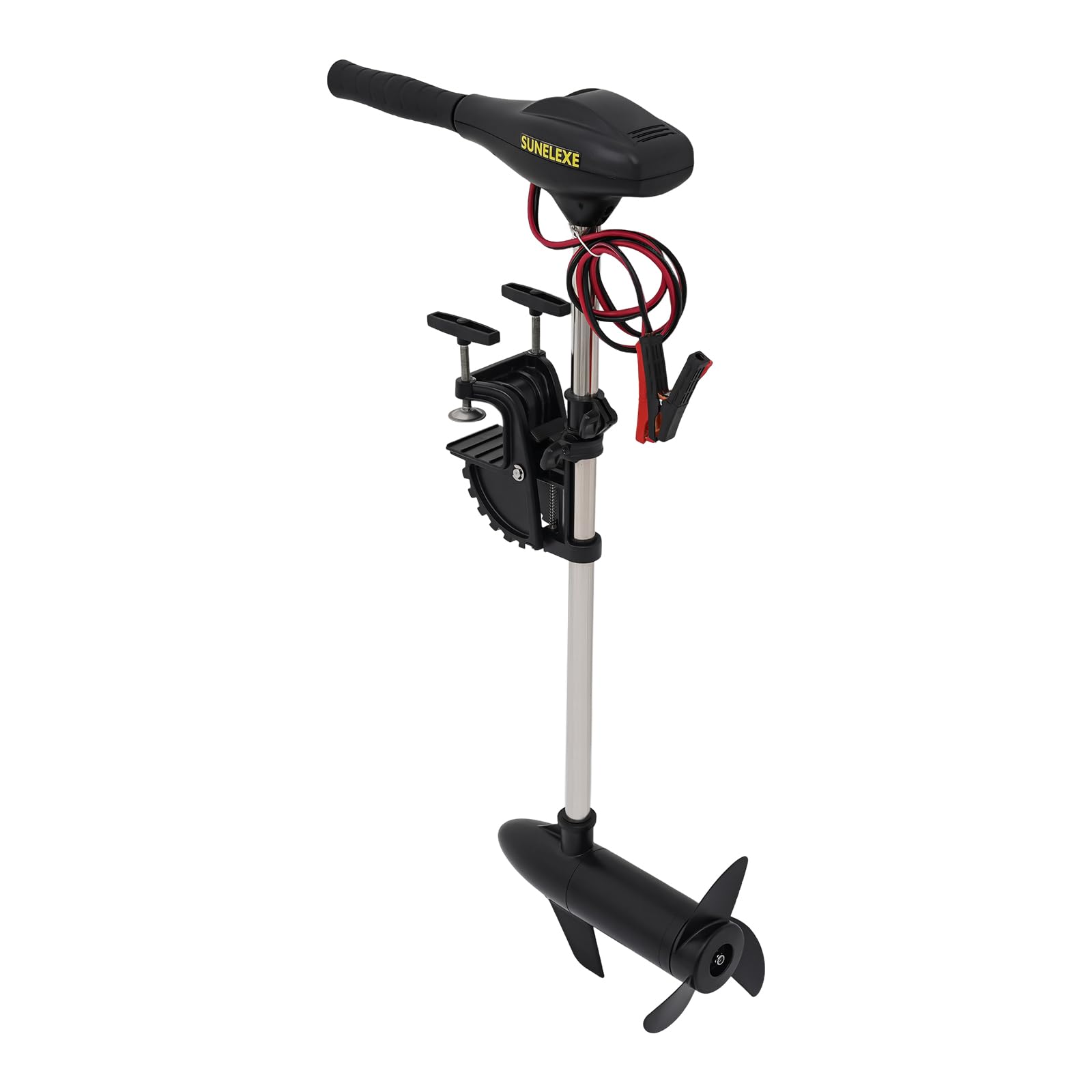 Motor fueraborda eléctrico de 12 V, 408 W, 100 A, mango de control retráctil, 5 marchas hacia adelante y 3 marcha atrás, motor fueraborda para botes inflables, barcos de pesca, botes auxiliares