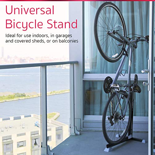 delta michelangelo canaletto two four bike gravity stand garage indoor storage adjustable