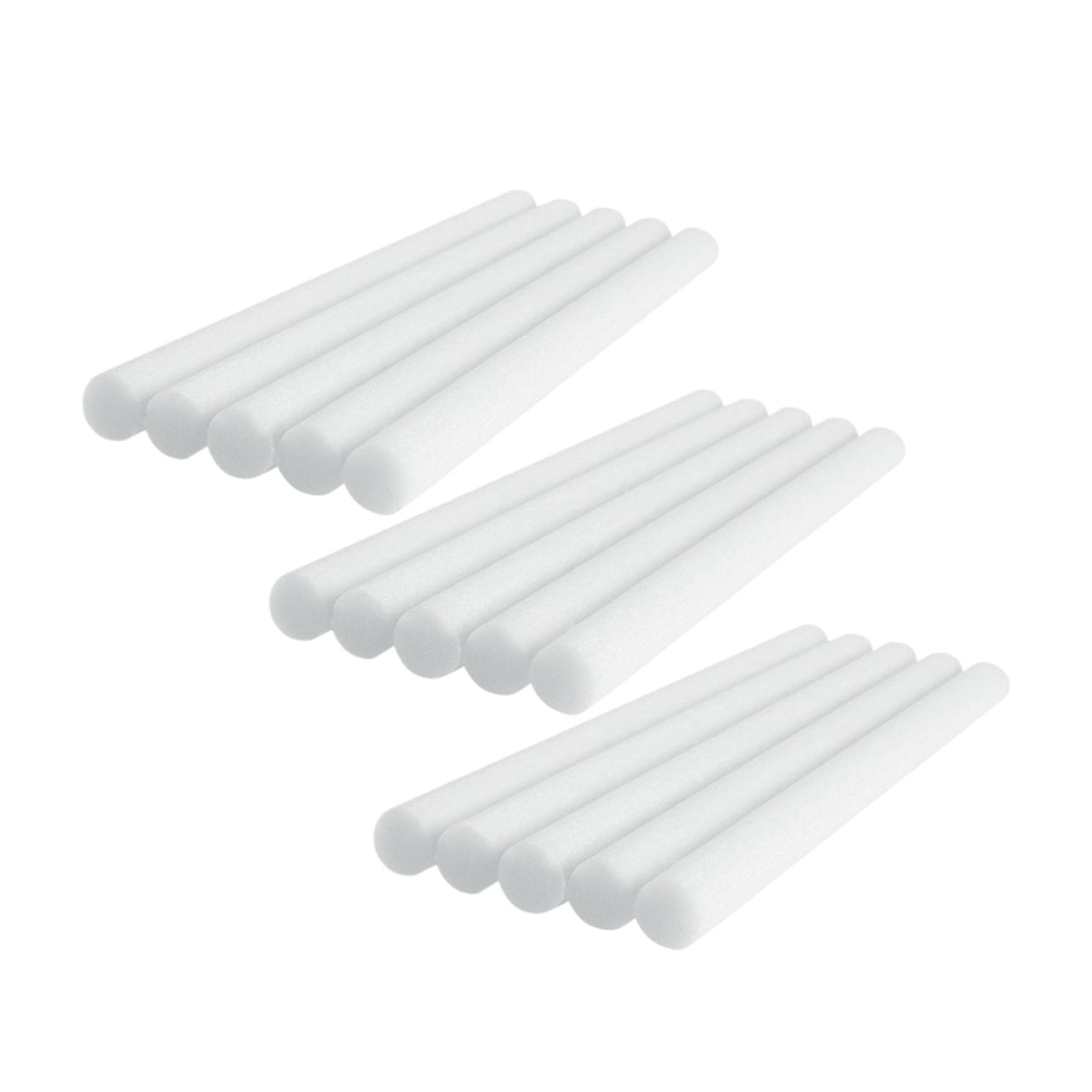 15 Stück Teiliges Aroma Diffuser Sticks aus Saugfähigem Baumwollfaser Material für Ätherische Öle und Raumduft Geeignet für Wohnzimmer Bad Aromatherapie und Unterwegs