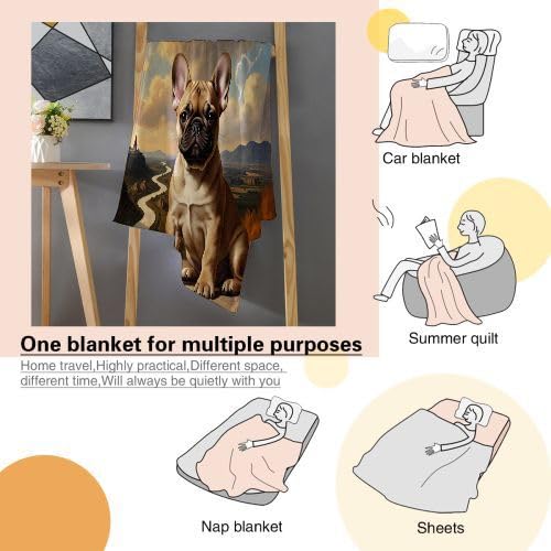 Couverture Polaire 240 x 260 Animaux Chiens, Couverture Polaire Grande Taille 240x260 cm | Usage Multiple comme Couette d'Appoint, Assure Une Protection Contre Le Froid B197