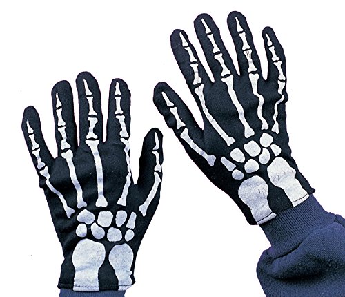 Rubie s costume co child skeleton gloves costume