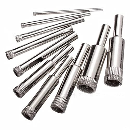 Brocas diamantadas para vidrio y cerámica 3-13 mm set 10 pzas miniatura 2