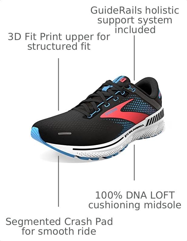 Image of Brooks Womens Gts 22 | Road Running Shoes