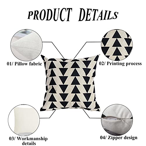 Resszo Fodera Cuscino Geometria Cuscini per Divano...