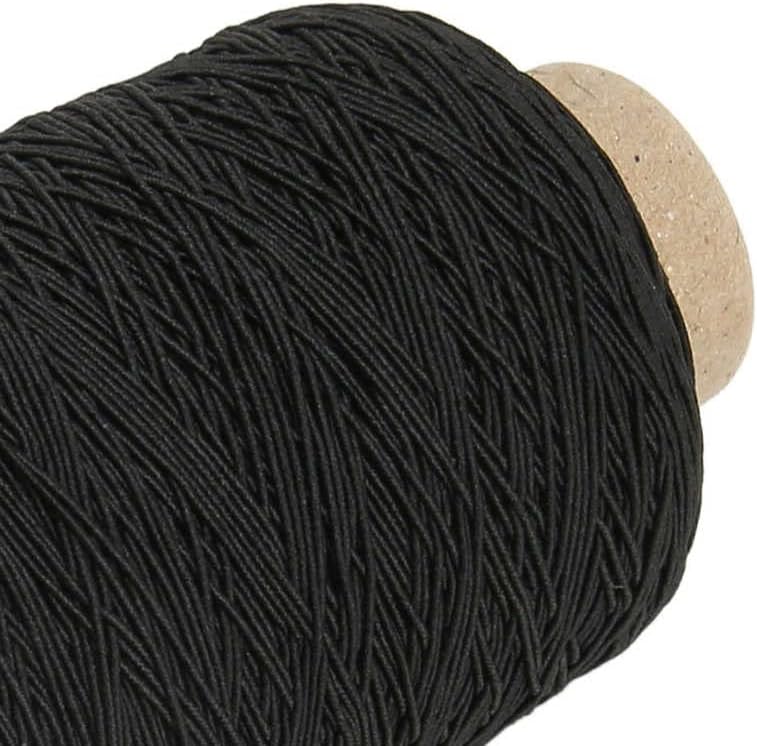 Elastic Cord Easy to Use Black Elastic Cord for DIY Jewelry