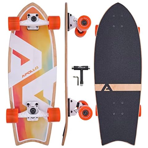 Apollo Surfskate pro Board | midi Longboard Cover