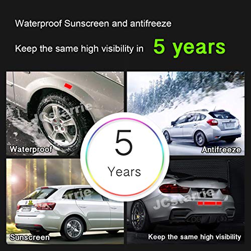 image for JCstarrie Reflector Stickers- 22 pcs Retro Reflective Stickers Tape Ki