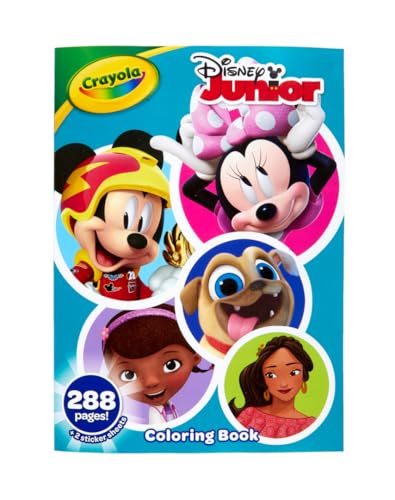 Crayola Disney Jr. Coloring Book (288 Pages...