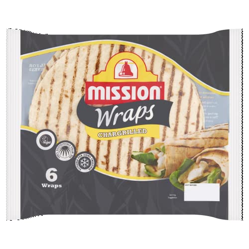 MISSION 6 Wraps Chargrilled 367g