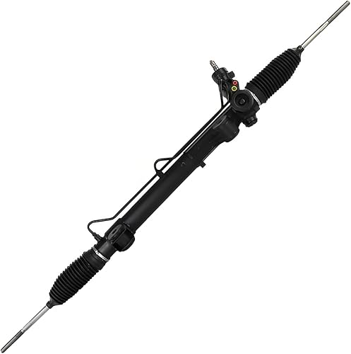 Miniatura 60 de Detroit Axle - Cremallera y piñón RWD para Dodge Dakota 97-04, Durango 99-03, Ensamblaje completo de cremallera de dirección asistida hidráulica