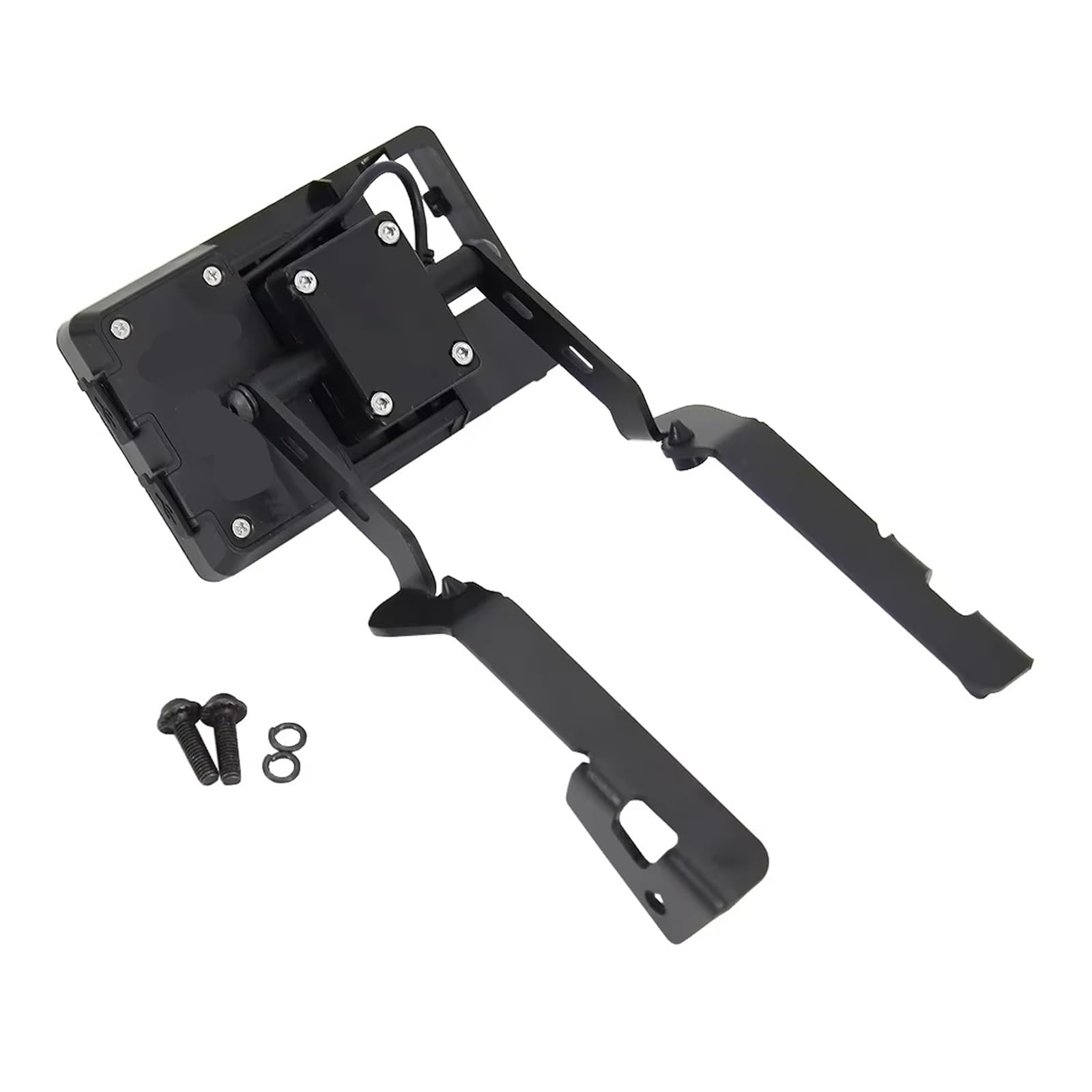 pour CRF1100L pour Africa Twin 2020 – 2024 Support De Téléphone Avant pour Moto Plaque Navigation GPS Support Guidon Moto GPS(A Set)