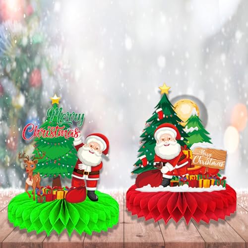 Centres de table de Noël pliables pour décorer facilement sans encombrer vos placards - 6