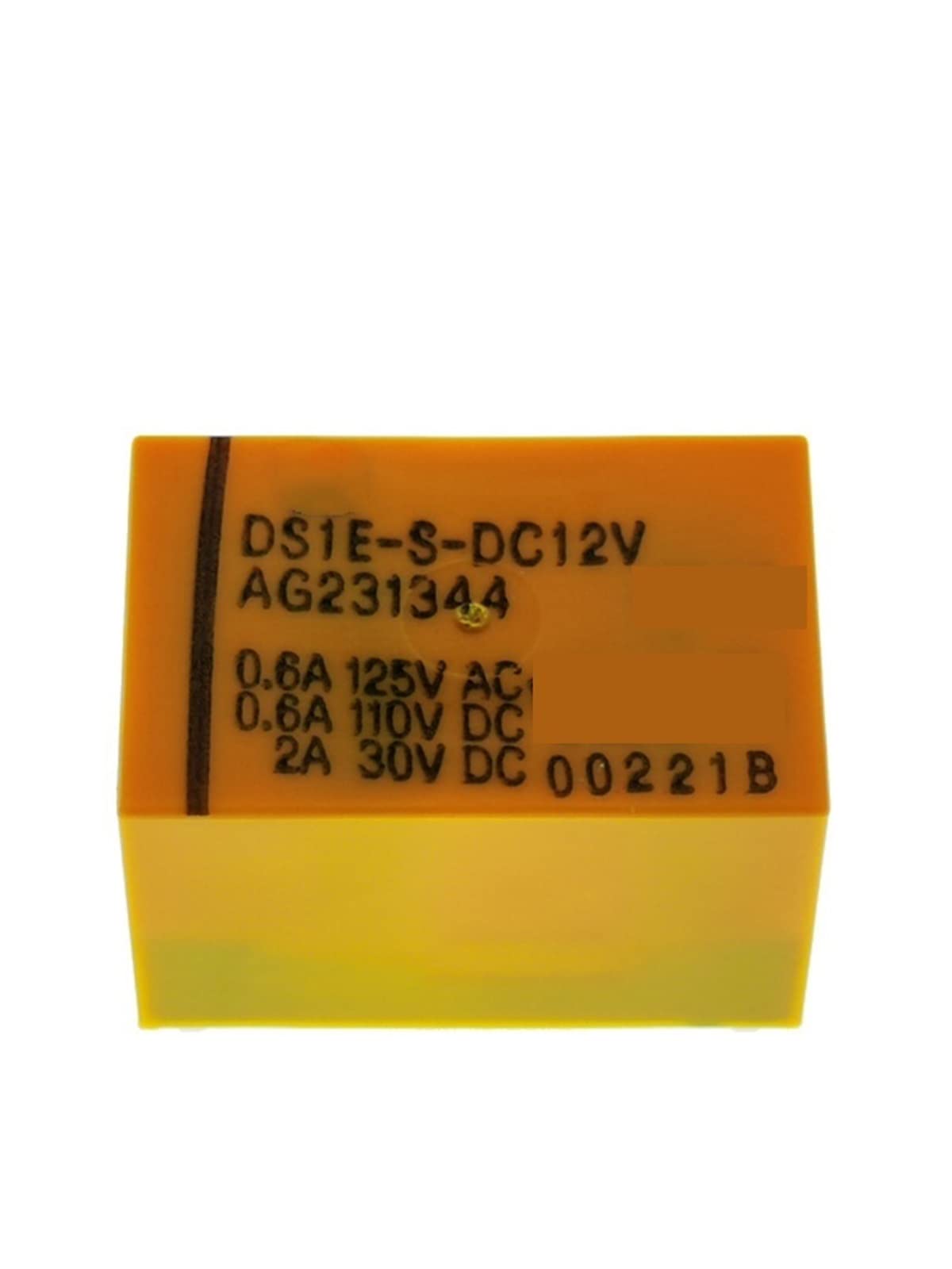 QRUYHBAJU 5Pcs DS1E-S-DC12V DS1E-S DS1E 12V 12VDC DIP5 Relay