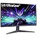 LG 27GS50F-B 27-inch FHD (1920 x 1080) Ultragear Gaming Monitor with 180Hz, 1ms MBR, HDR10, AMD FreeSync, HDMI, DisplayPort, 3-Side Virtually Borderless Design, Black