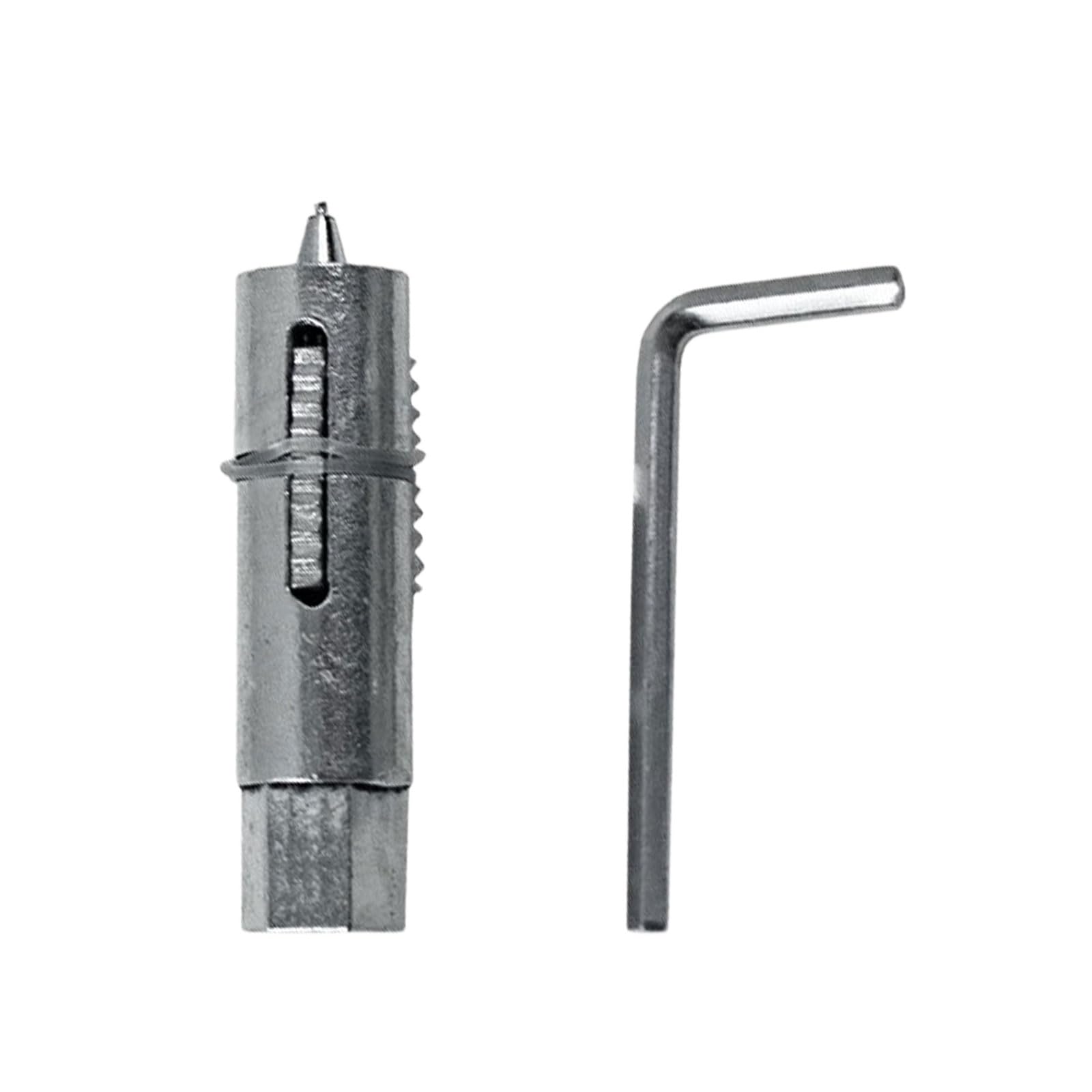 Asukohu Type A Damaged Pipe Screw Extractor Tool,Damaged Valve Screw Extractor,Faucet Removal Tool For Extracting Head Thread Diameter 12Mm 14Mm