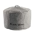 Solo Stove Yukon Shelter - Weather-Resistant Round Cover for Solo Stove Yukon Fire Pit and Accessories - PVC-Coated Polyester with Aluminum Reinforcement - Year-Round Protection