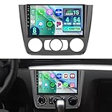 Multifunktion: Sie können die Inhalte Ihres Smartphones auf dem großen Bildschirm anzeigen lassen. Außerdem unterstützt es die Lenkradsteuerung, bietet 59 UI-Themen zur Anpassung an Ihre Vorlieben und ermöglicht es Ihnen, häufig verwendete Software auf den Startbildschirm zu verschieben. Als Geschenk wird das Autoradio mit einem externen Mikrofon und einer wasserdichten AHD-Rückfahrkamera geliefert