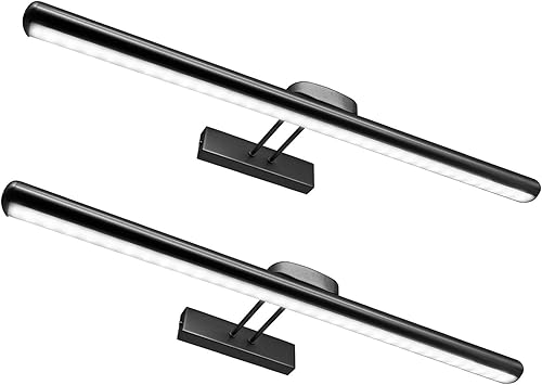 Miniatura 9 de MQOUO Luces de imagen inalámbricas de 24.4 pulgadas, batería recargable de 5000 mAh, luz artística con control remoto, luz regulableapagada con