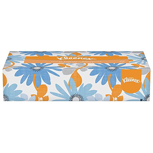 Image of Kleenex 03076 Facial Tissue, 2-Ply, Convenience Case, 12BX /CT, WE
