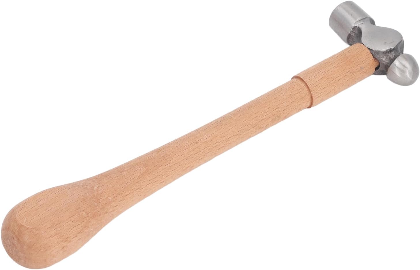 Ball Peen Hammer Wood Handle Commercial Grade for Metalworking Fabrication and Automotive Repair