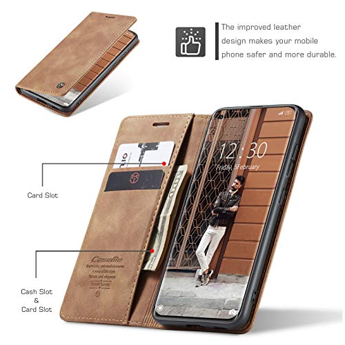 UFinetech Case for Xiaomi Mi 11, Leather TPU Cover Shell for Xiaomi Mi 11 5G - Image 2